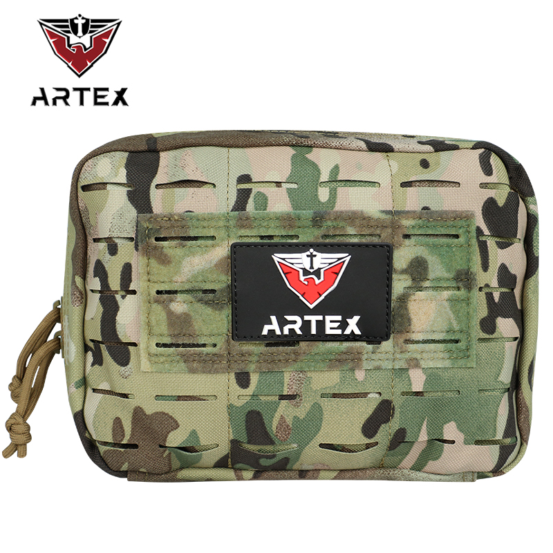 First Aid Bag Kit - Tactische MOLLE EDC-tas EHBO-kit Telefoonhouder Heuptas
