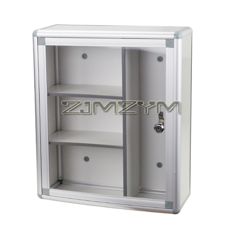 Medicine Cabinet Lock - Draagbare medicijndoos van aluminiumlegering, aan de
