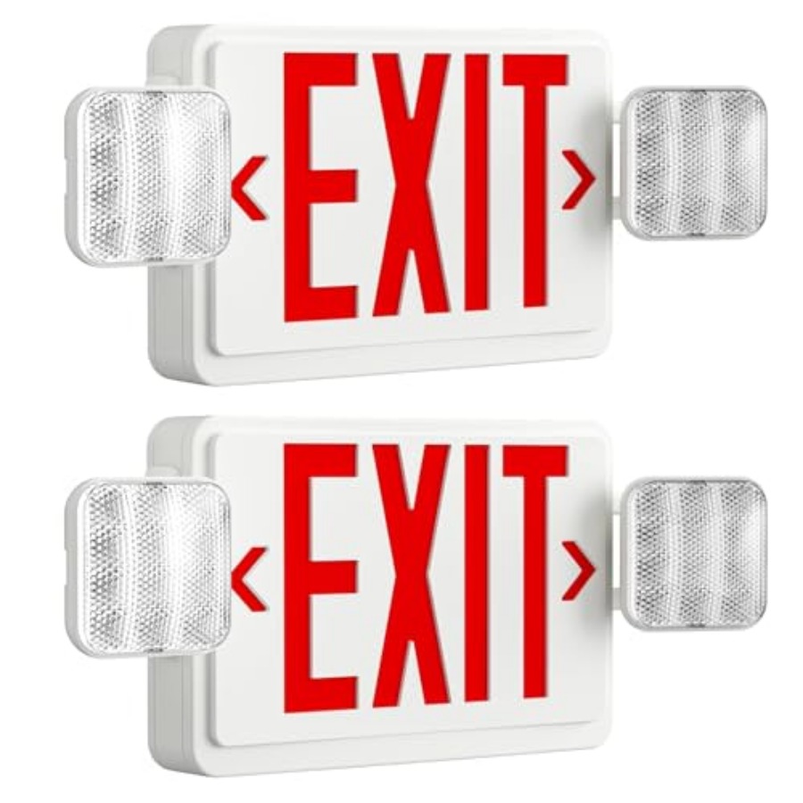 LED-nooduitgangsbord met noodv - Emergency Exit Sign recensie en prijs