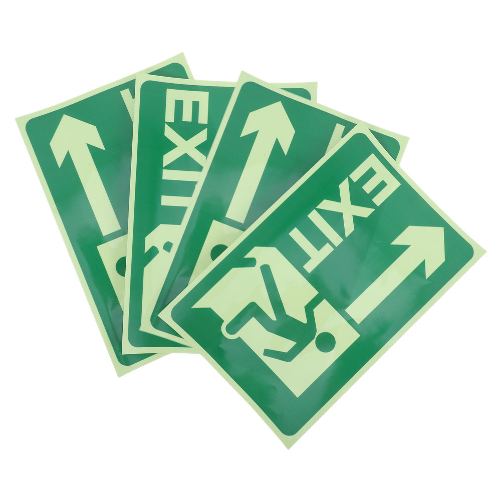 4 stuks Glow-in-the-dark noodu - Emergency Exit Sign recensie en prijs