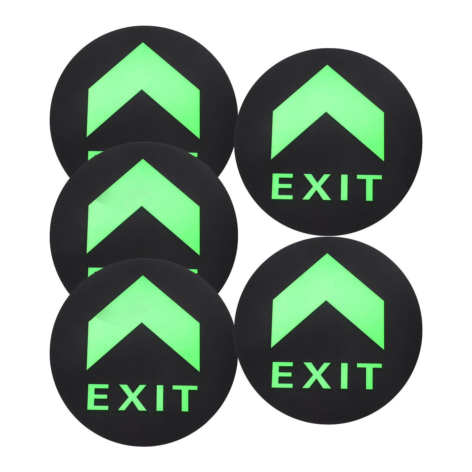 5 stuks nachtelijk lichtgevend - Emergency Exit Sign recensie en prijs