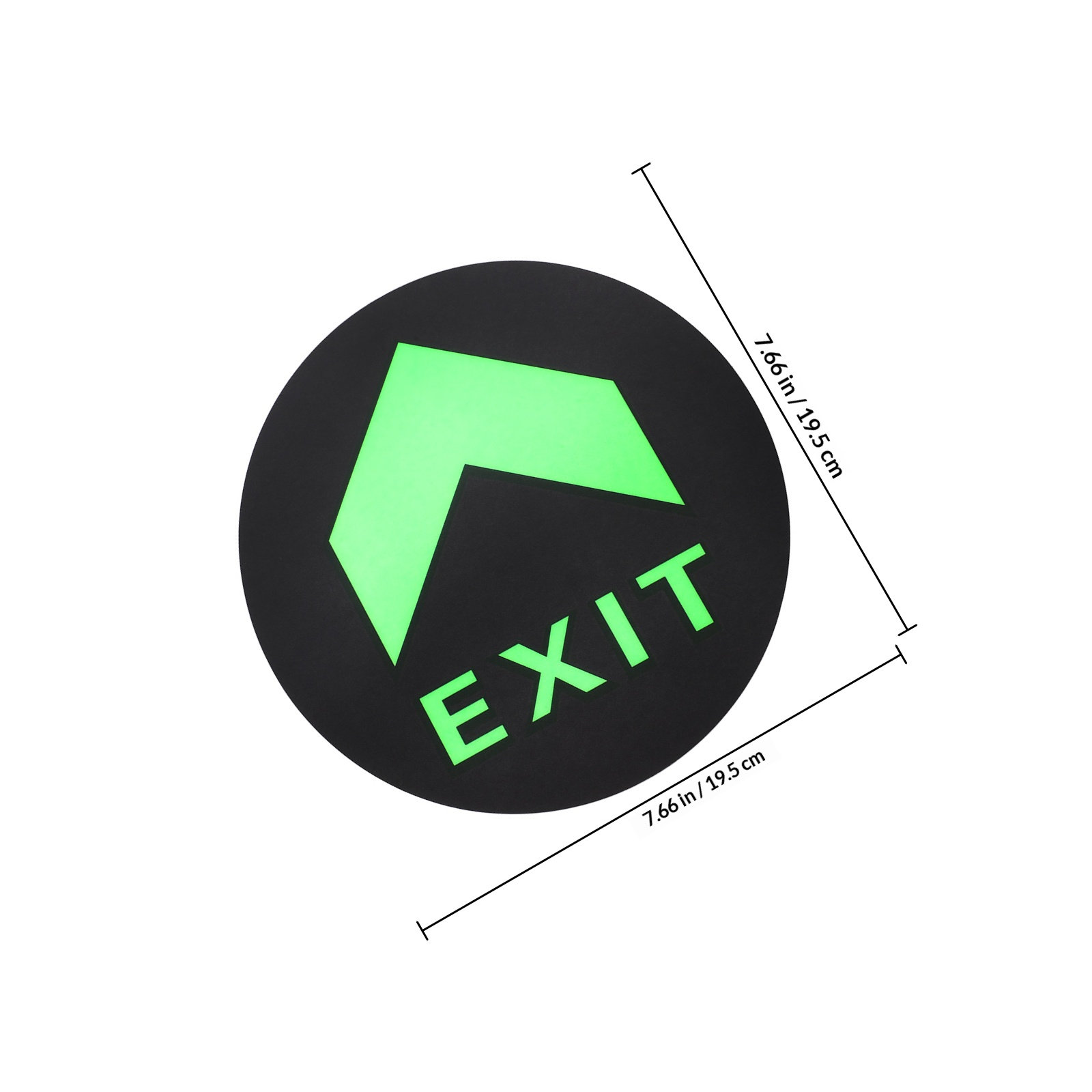 5 stuks nachtelijk lichtgevend - Emergency Exit Sign recensie en prijs