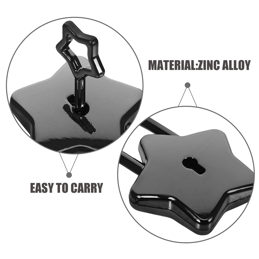 2 stuks ster-vormige hangslotj - Lockbox Key Secure recensie en prijs
