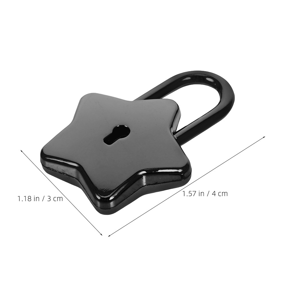 2 stuks ster-vormige hangslotj - Lockbox Key Secure recensie en prijs