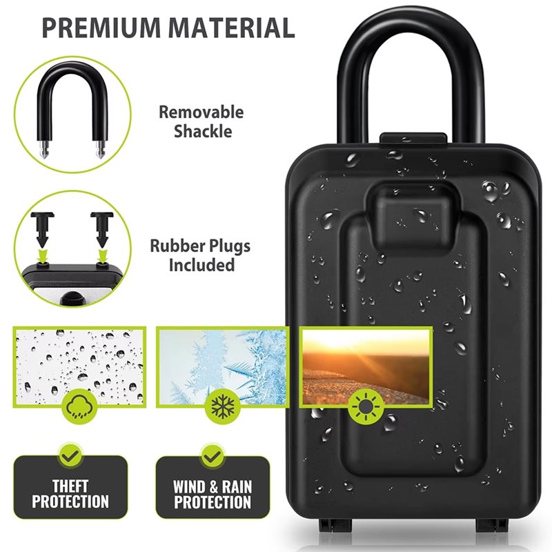 DIGIT-Waterproof Lock Box Keys - Lockbox Key Secure recensie en prijs
