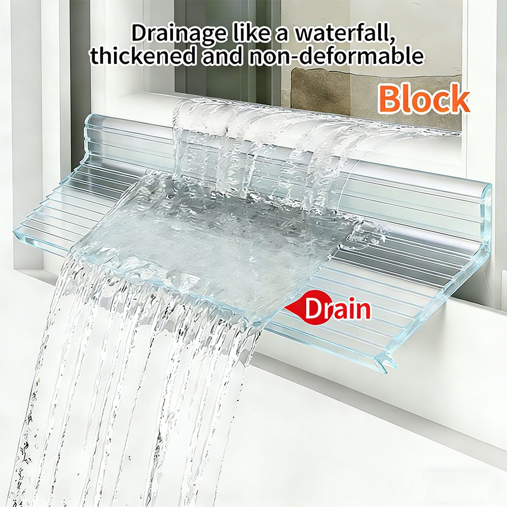 1,5 m/1 m transparante waterdi - Window Lock Bar recensie en prijs