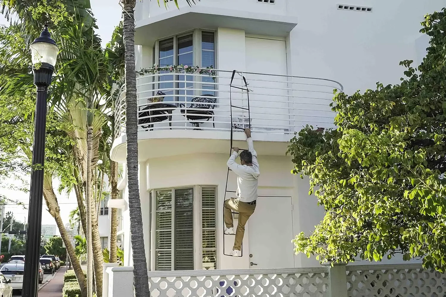 Herbruikbare brandtrap voor 3  - Fire Escape Ladder recensie en prijs