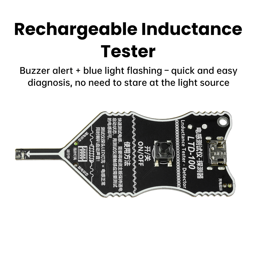 LTD-100 Inductietester Oplaadb - Co Detector Plug recensie en prijs