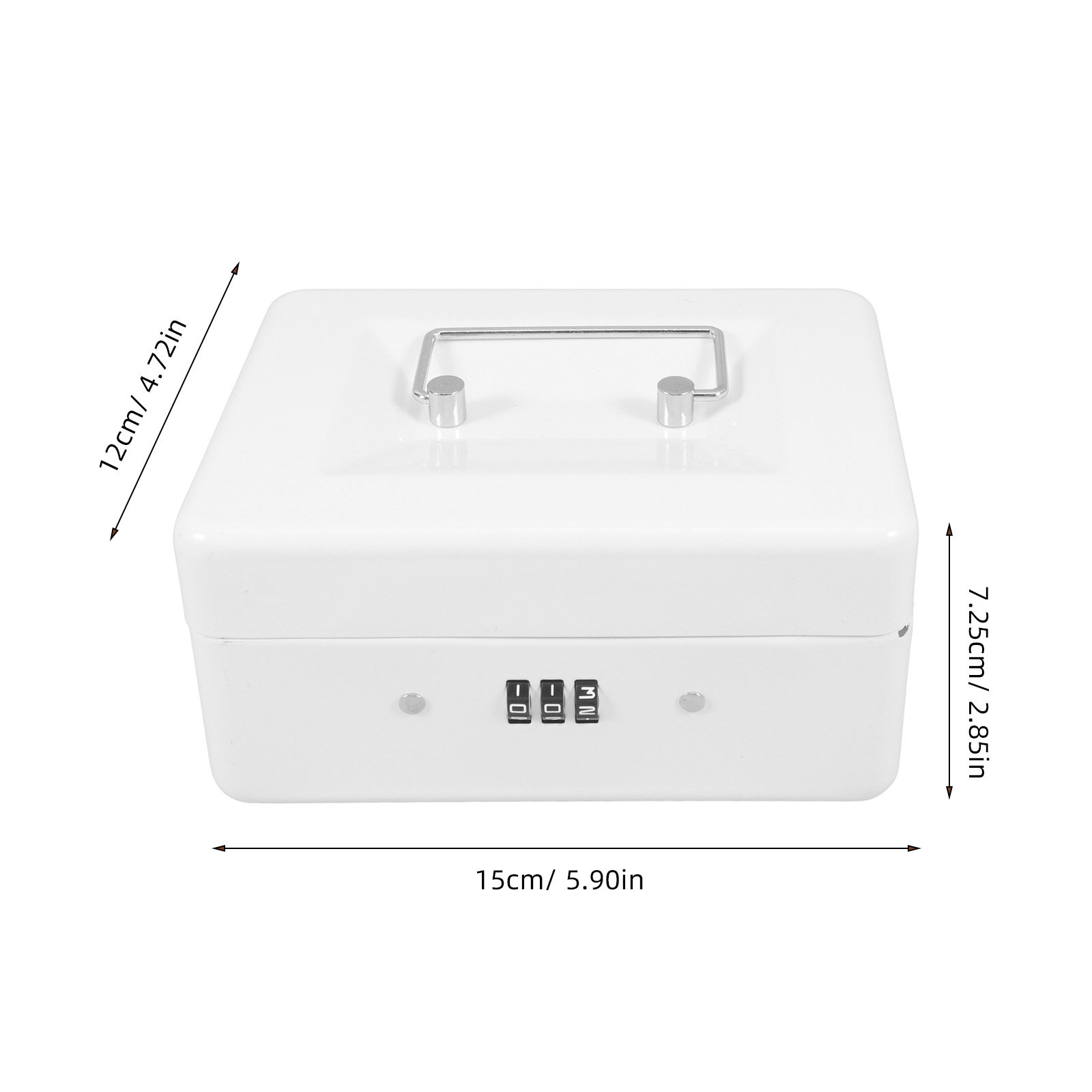 Stalen geldkist met cijferslot - Lockbox Key Secure recensie en prijs