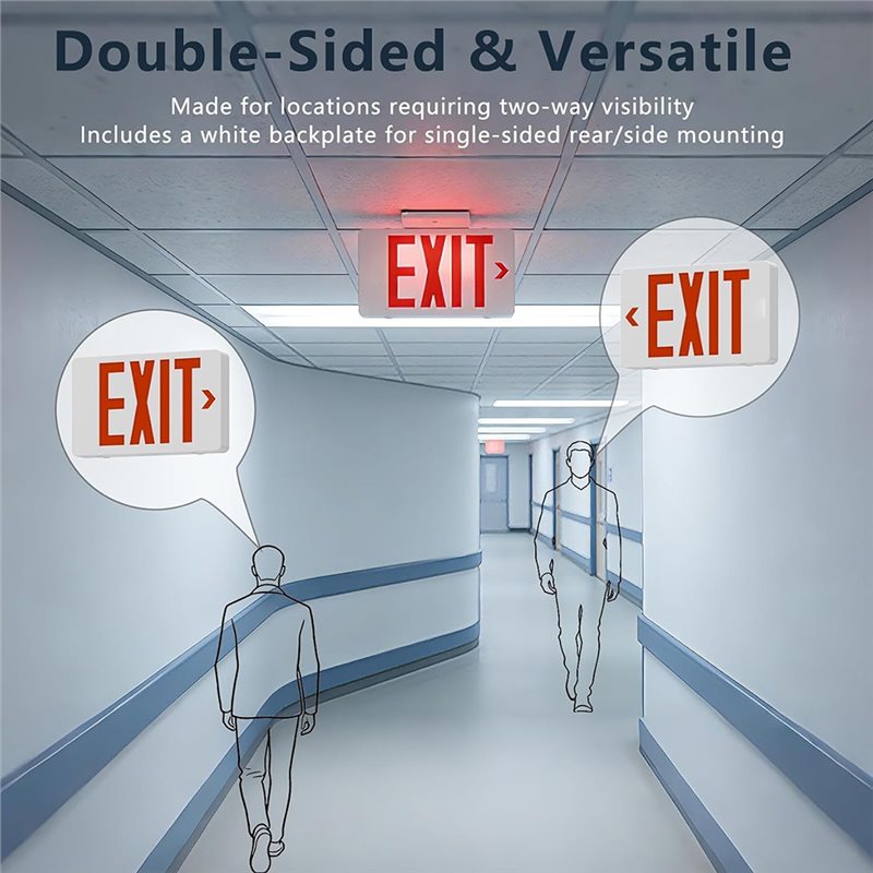 A46U UL-gecertificeerde LED-ui - Emergency Exit Sign recensie en prijs