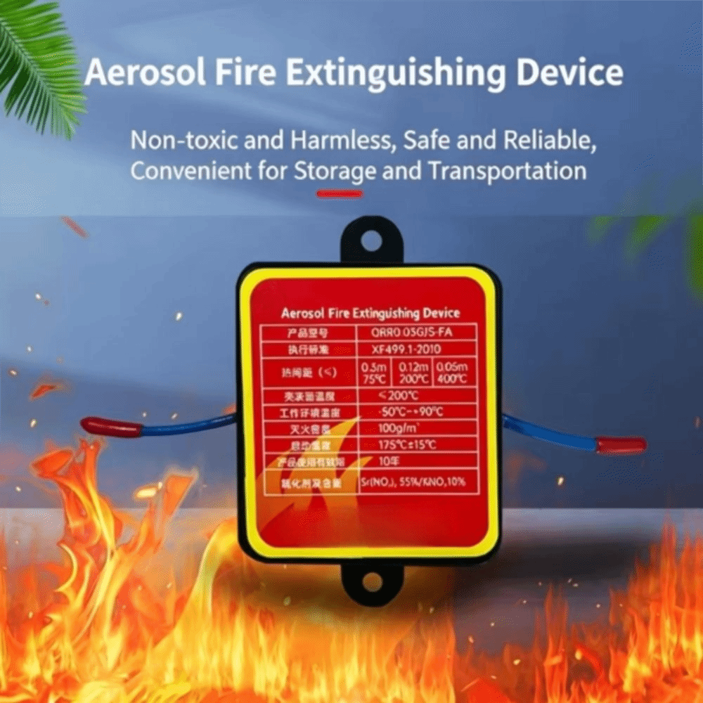 Ontwerp met dubbele lijn Vlamv - Fire Extinguisher Small recensie en prijs